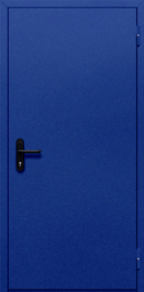 Фото двери «Однопольная глухая (синяя)» в Обнинску